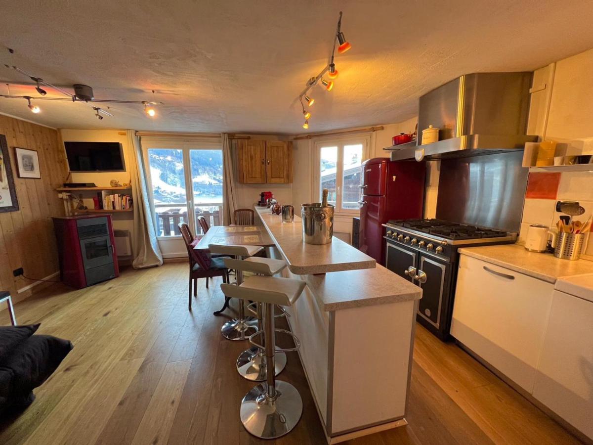 Appartement 2Pieces Hyper Centre Les Houches, Proche Chamonix Dış mekan fotoğraf