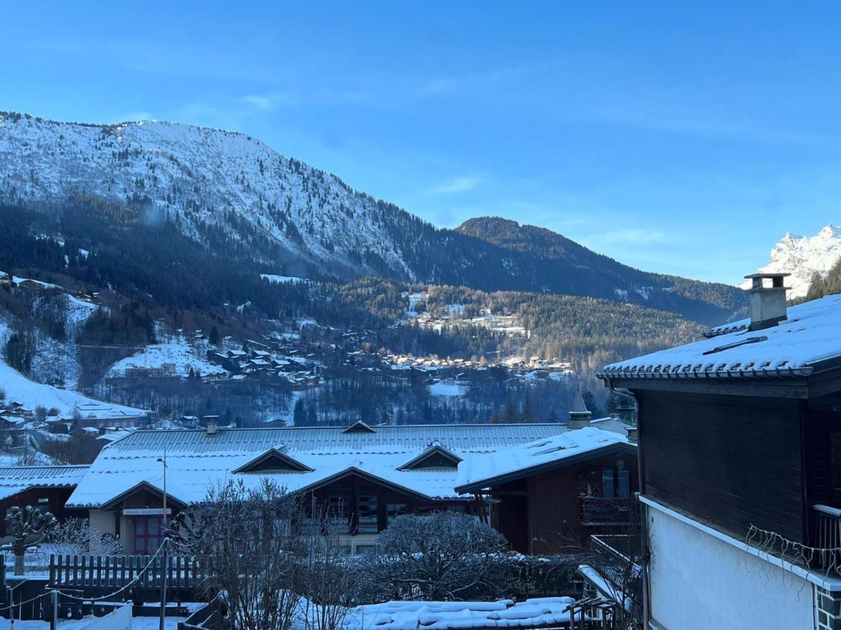 Appartement 2Pieces Hyper Centre Les Houches, Proche Chamonix Dış mekan fotoğraf
